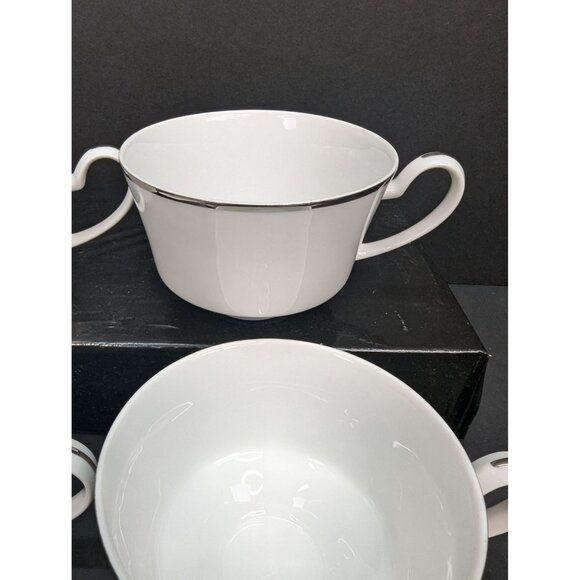 Mikasa Fine China Porcelain Westminster 5832 Replacement Footed Teacup Set of 4 - Picture 4 of 11